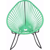 Innit Designs Acapulco Rocker Chair | Black/Mint