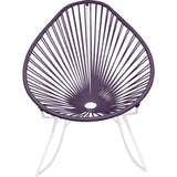 Innit Designs Acapulco Rocker Chair | White/Grey