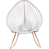 Innit Designs Acapulco Rocker Chair | Copper/White -03-04-02