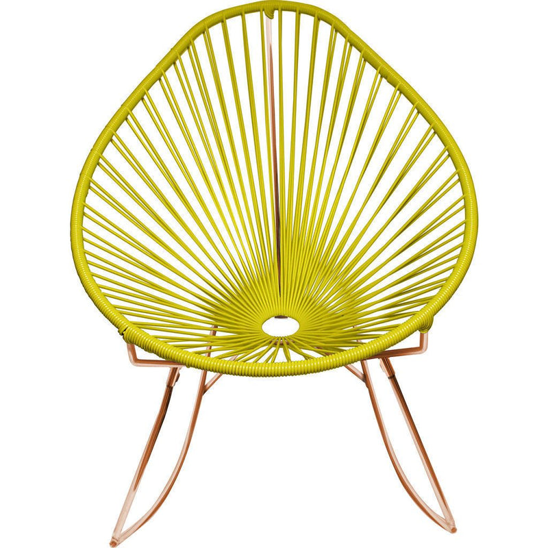 Innit Designs Acapulco Rocker Chair | Copper/Yellow