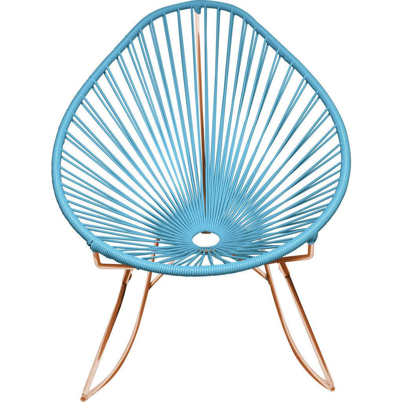 Innit Designs Acapulco Rocker Chair | Copper/Blue