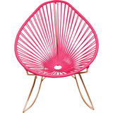 Innit Designs Acapulco Rocker Chair | Copper/Pink