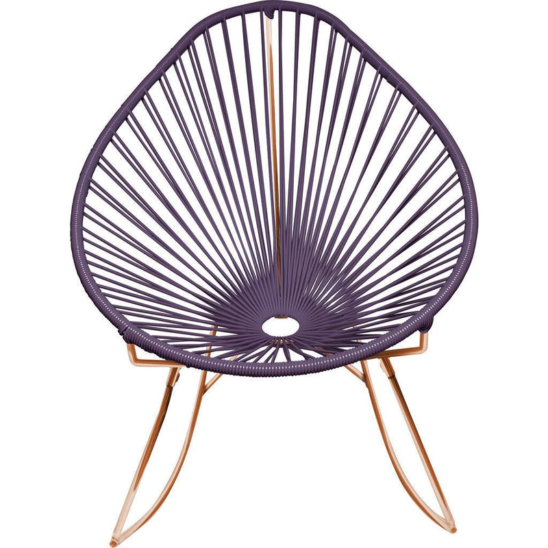 Innit Designs Acapulco Rocker Chair | Copper/Grey