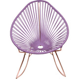 Innit Designs Acapulco Rocker Chair | Copper/Orchid