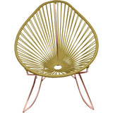 Innit Designs Acapulco Rocker Chair | Copper/Gold