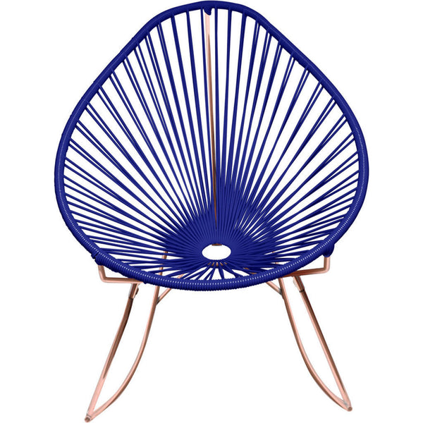 Innit Designs Acapulco Rocker Chair | Copper/Deep Blue