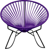 Innit Designs Innit Rocker Chair | Black/Purple