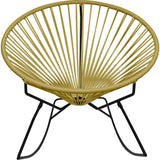 Innit Designs Innit Rocker Chair | Black/Gold