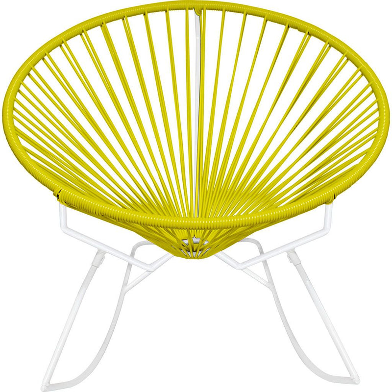 Innit Designs Innit Rocker Chair | White/Yellow