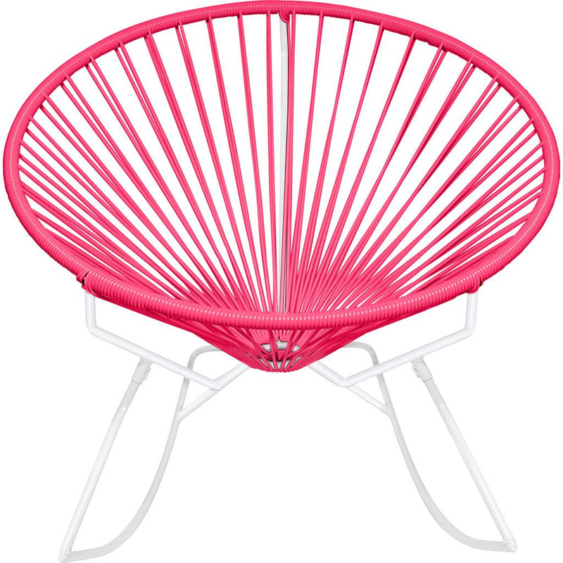 Innit Designs Innit Rocker Chair | White/Pink