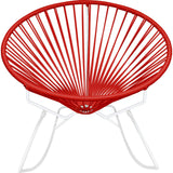 Innit Designs Innit Rocker Chair | White/Red