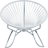Innit Designs Innit Rocker Chair | Chrome/White