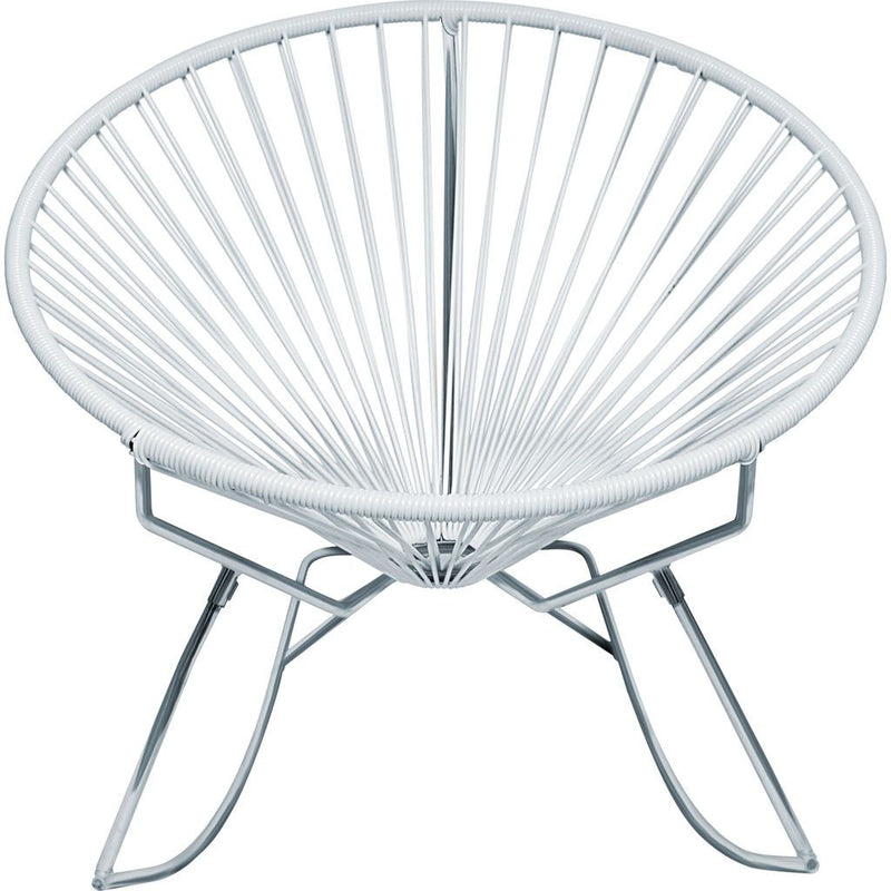 Innit Designs Innit Rocker Chair | Chrome/White