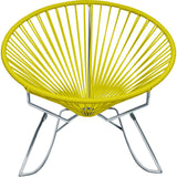 Innit Designs Innit Rocker Chair | Chrome/Yellow