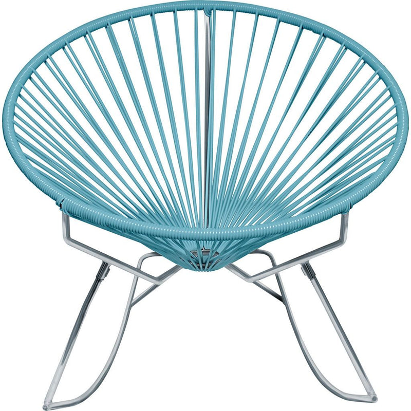 Innit Designs Innit Rocker Chair | Chrome/Blue