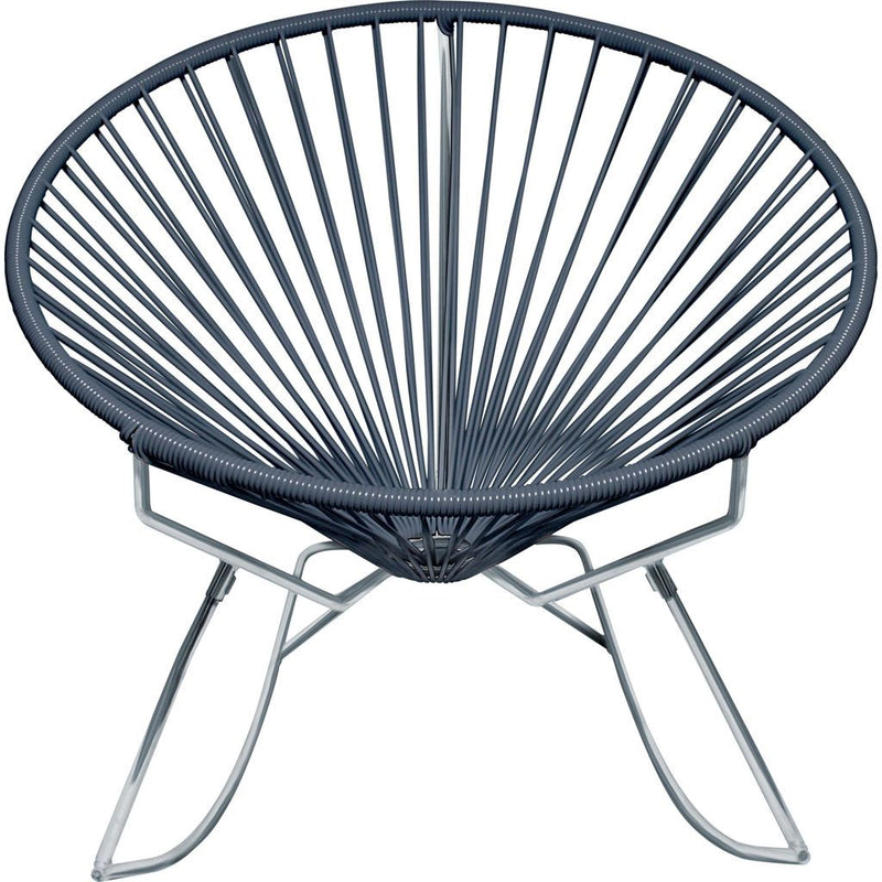 Innit Designs innit Rocker Chair | Chrome/Grey