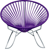 Innit Designs Innit Rocker Chair | Chrome/Purple