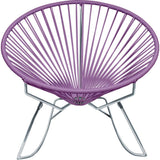 Innit Designs Innit Rocker Chair | Chrome/Orchid