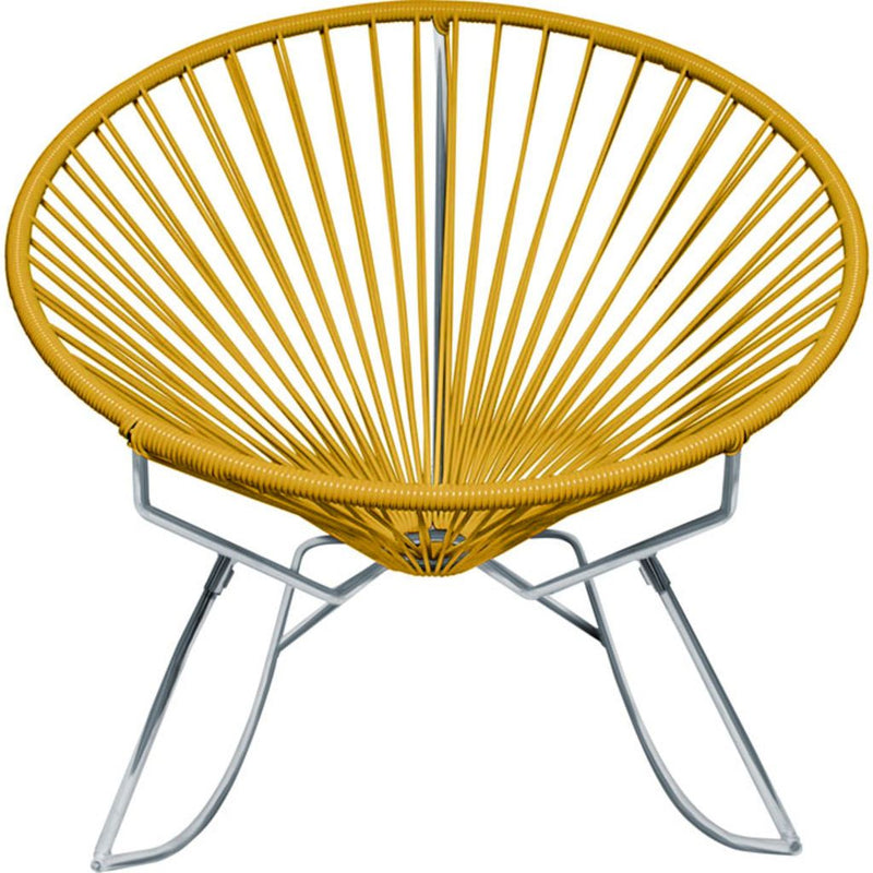 Innit Designs Innit Rocker Chair | Chrome/Caramel