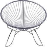 Innit Designs Innit Rocker Chair | Chrome/Clear