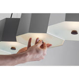 Seed Design Zhe Large Pendant Lamp | White SQ-2322MPL6-WH