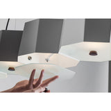 Seed Design Zhe Large Pendant Lamp | White SQ-2322MPL6-WH
