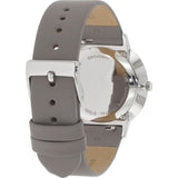 Junghans Form Damen Matt Silver Watch | Grey Calfskin Strap 047/4853.00