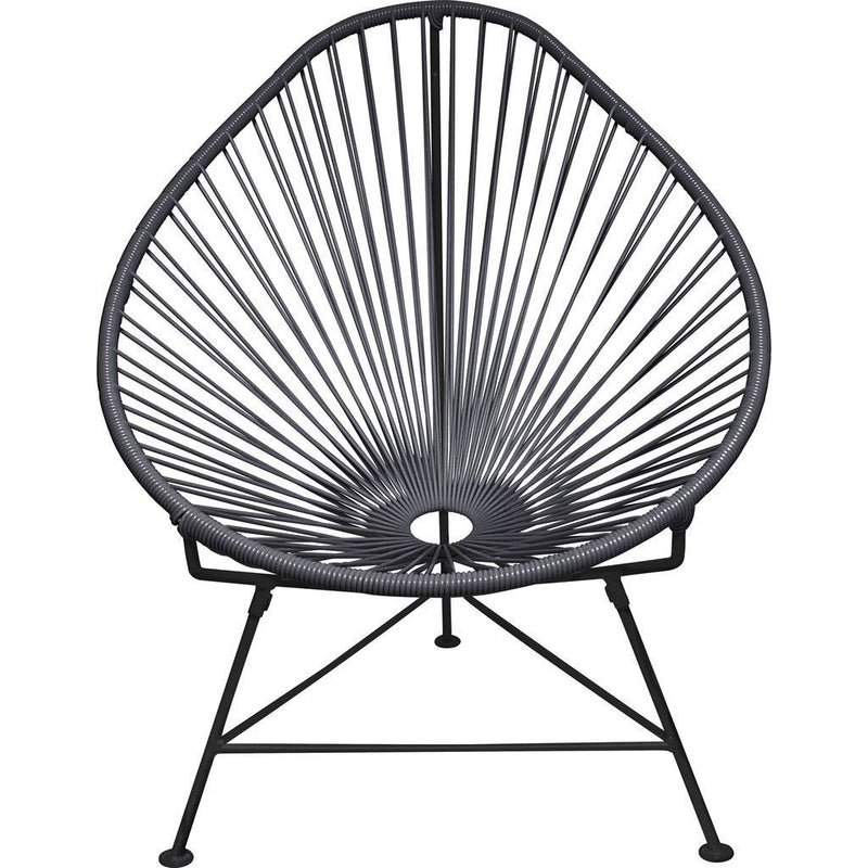 Innit Designs Junior Acapulco Chair | Black/Grey
