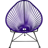 Innit Designs Junior Acapulco Chair | Black/Purple