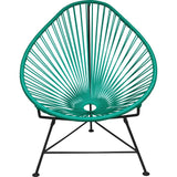 Innit Designs Junior Acapulco Chair | Black/Tealy Turquoise-05-01-09