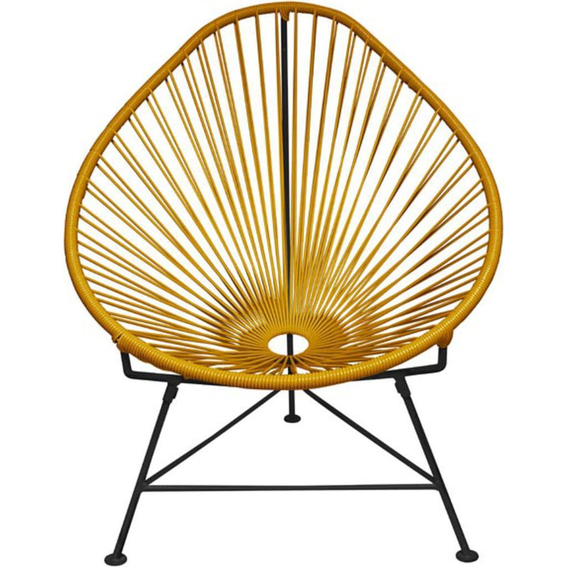 Innit Designs Junior Acapulco Chair | Black/Caramel