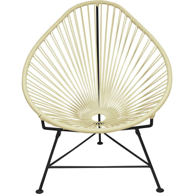 Innit Designs Junior Acapulco Chair | Black/Ivory