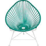 Innit Designs Junior Acapulco Chair | White/Tealy Turquoise-05-02-09