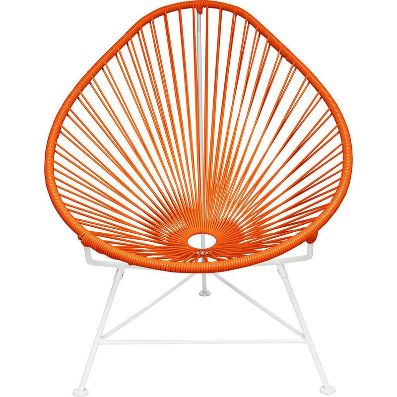 Innit Designs Junior Acapulco Chair | White/Orange