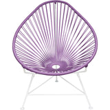 Innit Designs Junior Acapulco Chair | White/Orchid