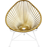 Innit Designs Junior Acapulco Chair | White/Gold