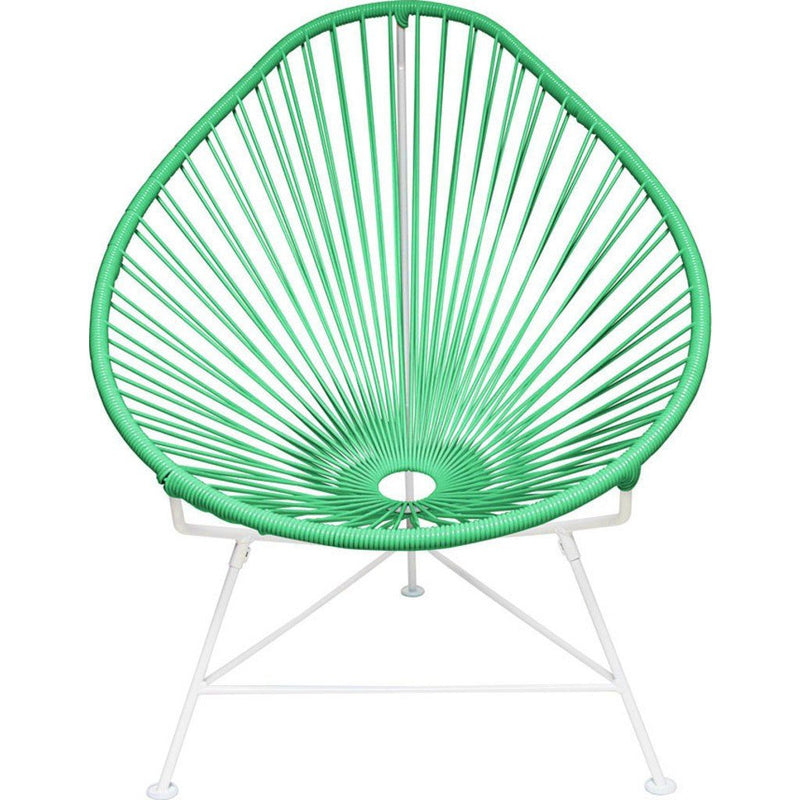 Innit Designs Junior Acapulco Chair | White/Mint-05-02-16
