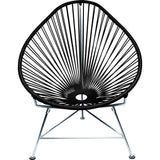 Innit Designs Junior Acapulco Chair | Chrome/Black