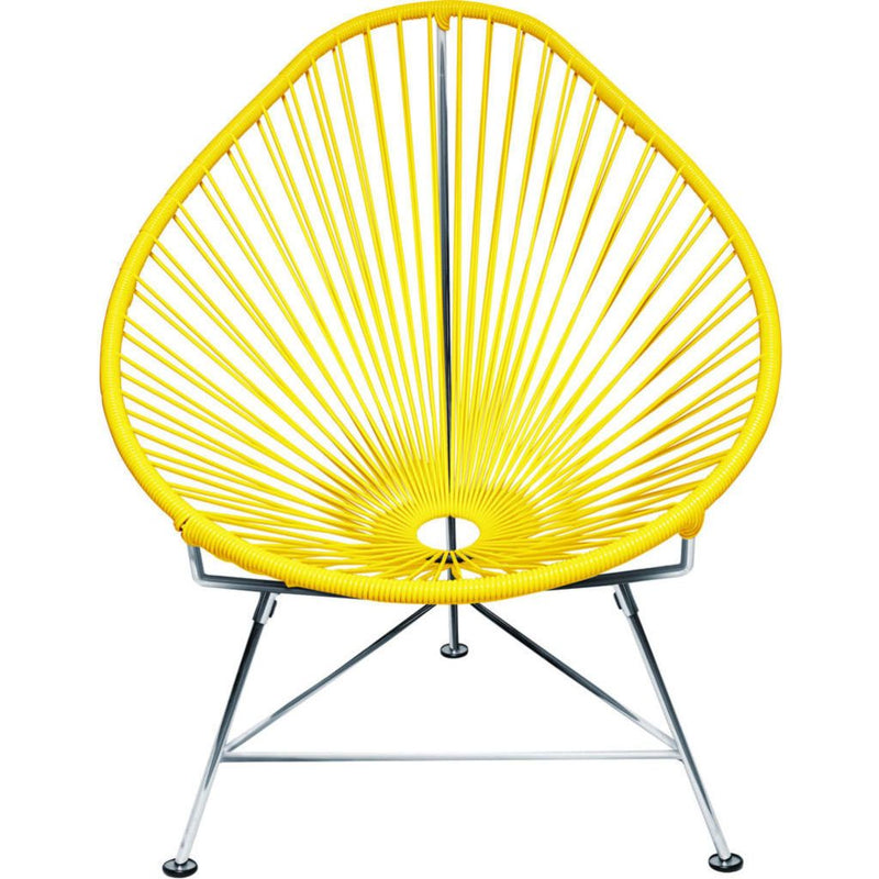 Innit Designs Junior Acapulco Chair | Chrome/Yellow