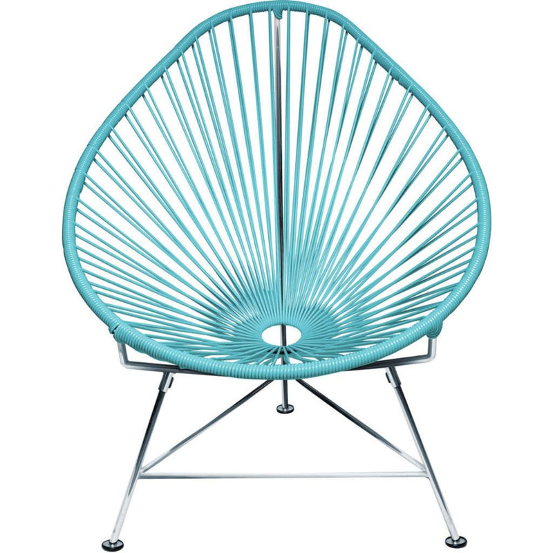 Innit Designs Junior Acapulco Chair | Chrome/Blue