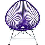 Innit Designs Junior Acapulco Chair | Chrome/Purple