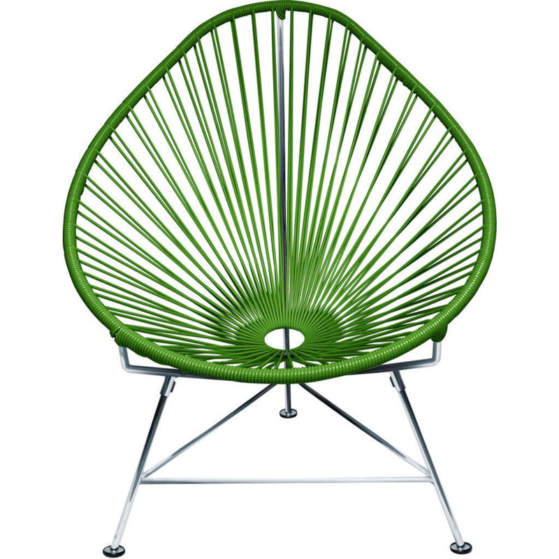Innit Designs Junior Acapulco Chair | Chrome/Cactus