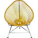 Innit Designs Junior Acapulco Chair | Chrome/Caramel
