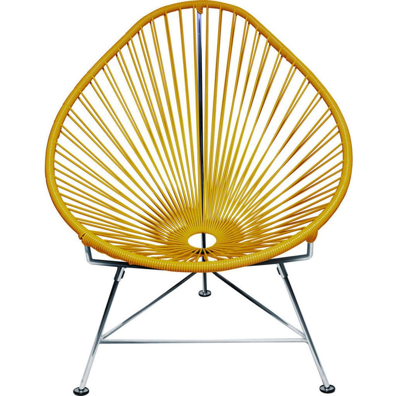 Innit Designs Junior Acapulco Chair | Chrome/Caramel