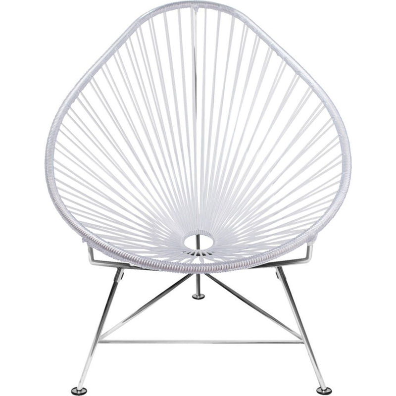 Innit Designs Junior Acapulco Chair | Chrome/Clear