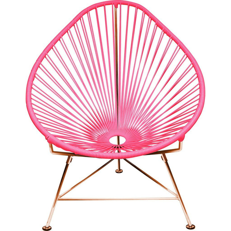 Innit Designs Junior Acapulco Chair | Copper/ Bubblegum Pink-05-04-05