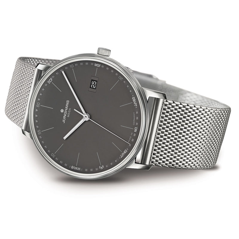 Junghans Form Mega Radio Controlled Watch | Milanaise Strap 058/4933.44
