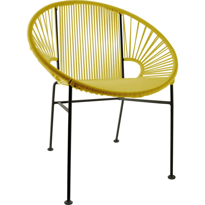 Innit Designs Concha Chair | Black/Yellow