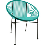 Innit Designs Concha Chair | Black/Turquoise