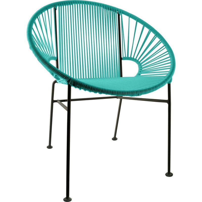 Innit Designs Concha Chair | Black/Turquoise